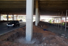 В Набережных Челнах открывают автостоянку над проспектом Вахитова